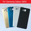Оригинальная задняя крышка батарейного отсека для Samsung Galaxy Alpha G850 G850F, задний корпус ДЛЯ Alpha G850 G850F, задняя крышка корпуса + 1 пленка ► Фото 1/6