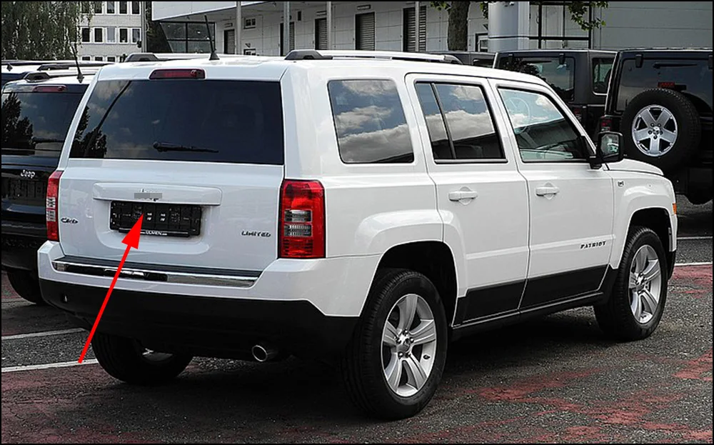 AUTONET резервная камера заднего вида Камера для Jeep Patriot 2007~ 2011 2012 2013 Ночное видение/номерной знак Камера/парковка Камера