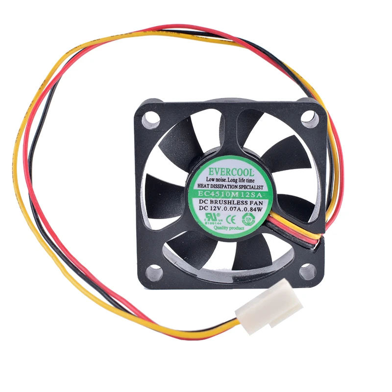 التبريد الثورة EC4510M12SA 4510 45 مللي متر مروحة 4.5 سنتيمتر 45x45x10 مللي متر 12 V 0.07A الكمبيوتر وحدة المعالجة المركزية شمال وجنوب جسر صغيرة التبريد مروحة التبريد الثورة EC4510M12SA 4510 45 مللي متر مروحة 4.5 سنتيمتر 45x45x10 مللي متر 12 V 0.07A الكمبيوتر وحدة المعالجة المركزية شمال وجنوب جسر صغيرة التبريد مروحة