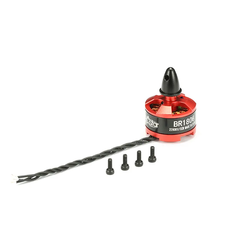 Racerstar 1806 BR1806 2280KV 1-3S бесщеточный двигатель CW CCW для QAV250 ZMR250 260 RC гоночный Дрон Квадрокоптер рама