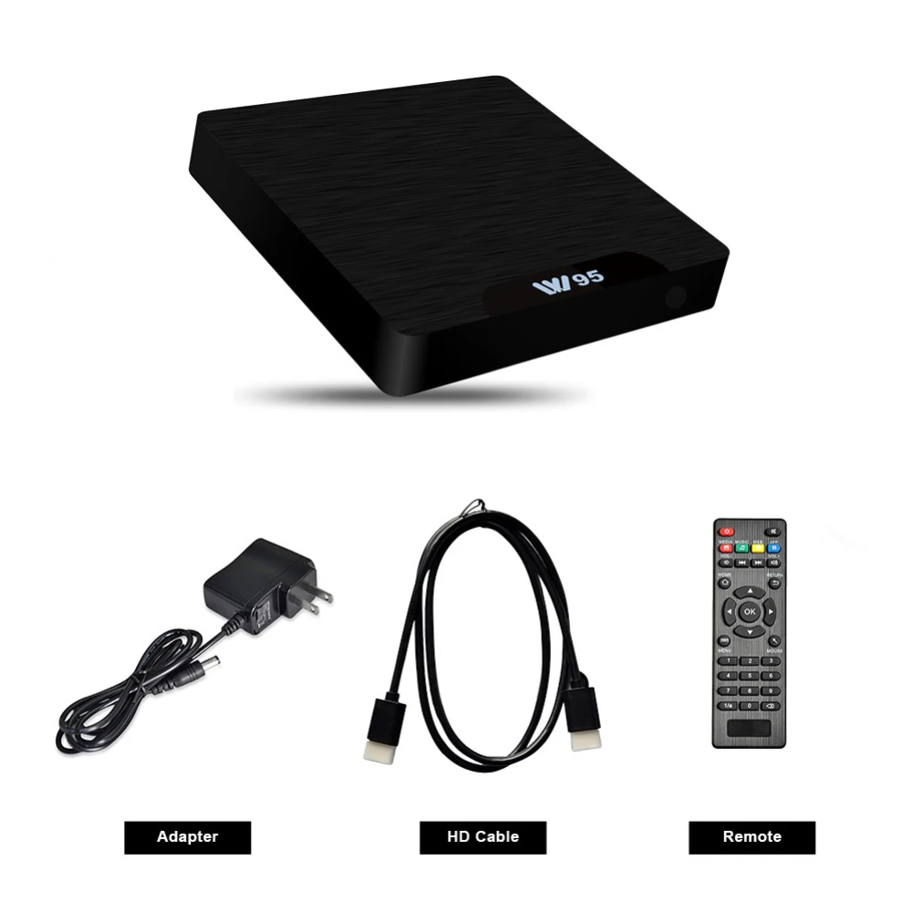 

2019 New W95 Android Set-top Box S905W 1/8g HD Network Set-top Box 4k Player Android 7.1 Smart Tech Tv Box