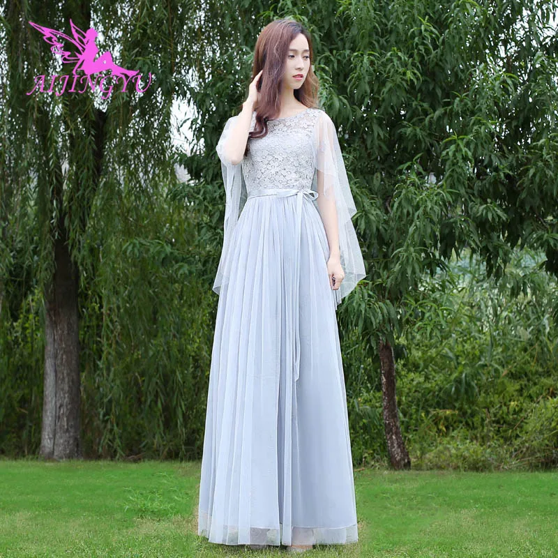 AIJINGYU модные платья подружки невесты элегантное платье для свадебной вечеринки BN462 - Цвет: picture color