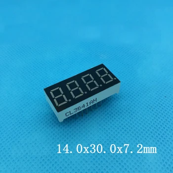 

Common Cathode Red 4 Bit 0.36 Inch Digital Tube 3641AH Nixie Tube Light 50pcs