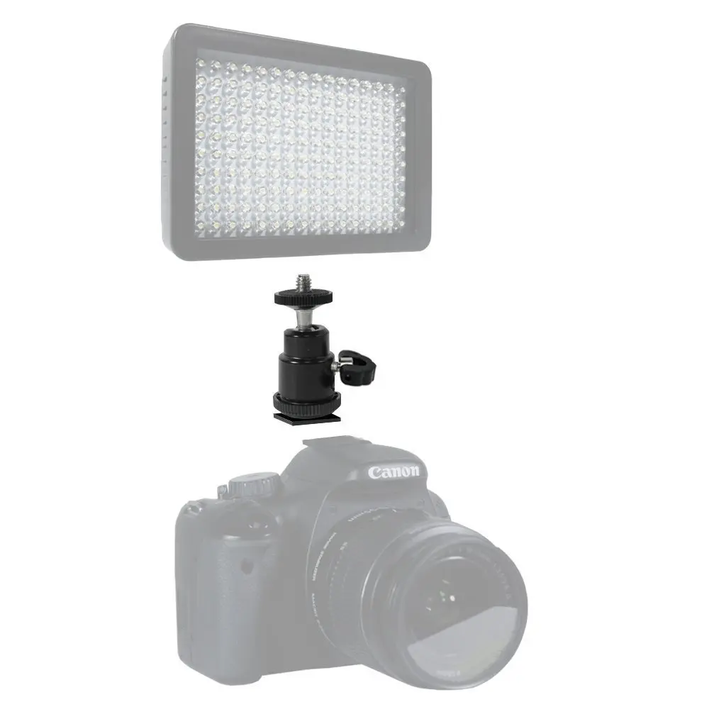 

For Camera Tripod LED Light Flash High Quality Tripod Bracket Holder Mount 1/4 Screw Tripod Bracket Holder Mount Adapter
