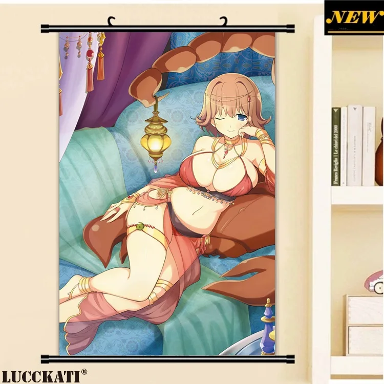 40X60 см Senran Kagura Burst, новая волна, Бикин, сексуальная, лоли, набивка, мультфильм, аниме, настенные фотообои плакат в рулоне, холст, живопись - Цвет: M