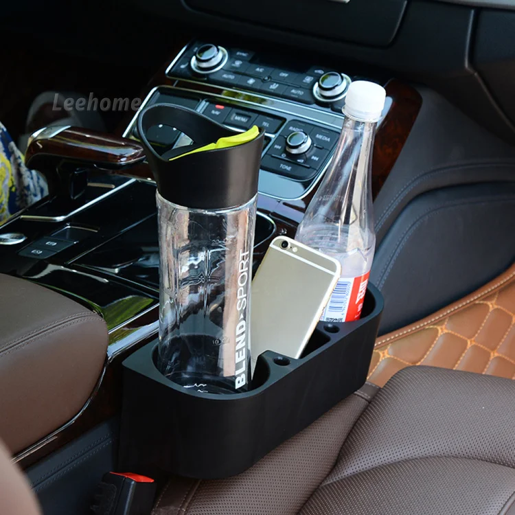 Car Universal Seat Seam Wedge Cup Holder For Citroen C Elysee DS3 C5 C3