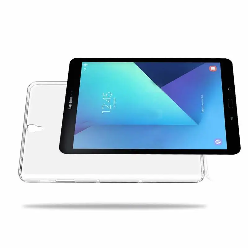 Tab S3 9 7 &quotSM T820 T825 чехол для Samsung Galaxy 360 Полный Защитный Мягкий ТПУ прозрачный тонкий