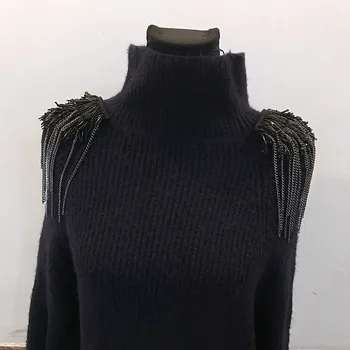 

Handmade jewelery tassel big shoulder brooch epaulet /epaulettes/escapulario blazer accessories/pin for women wholesale