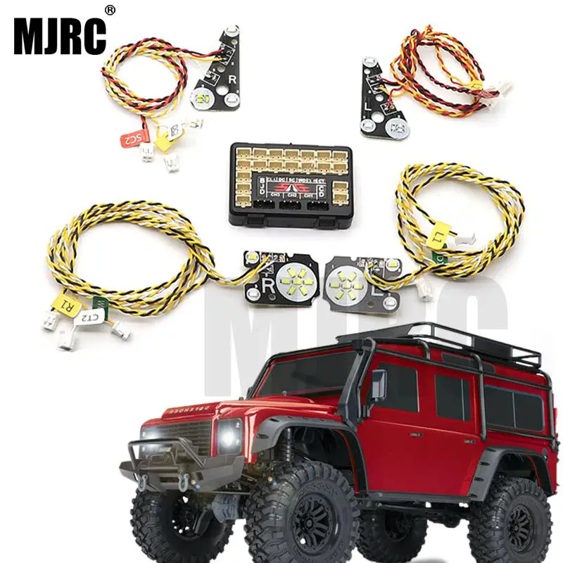 Goede LED voor achter en IC koplampen voor 1 10 klimmen auto TRAXXAS Trx4 TRX 4 linkage licht steering rem dagrijverlichting lichten