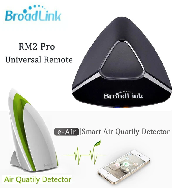 

Broadlink Rm2 Pro Universal Remote Control Ir & A1Testing Air Humidity Pm2.5 Intelligent Smart Home Automation System Switches