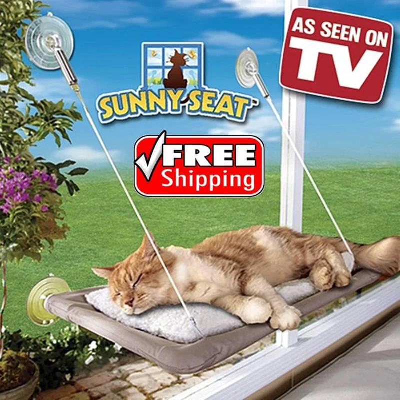 APAULAPET ТВ прикрепляемая на окно кровать для кошек гамак для питомцев присоска кровать для питомцев гнездо для питомцев солнечное сиденье кровать для кошек солнечное сиденье Machi