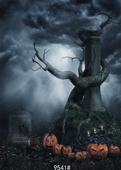 

Halloween Horror Background Night backdrops Vinyl backdrops for photography Fond studio photo vinyle Atmosphere layout 5x7ft