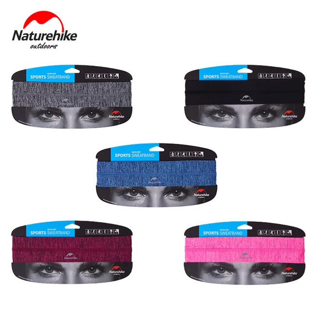 naturehike outdoor sweat bands unisex sweatband head band anti slip
