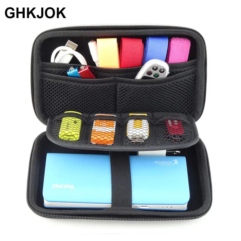 

2019 NEW EVA Hard Disk Case Portable HDD Protection Bag for External 2.5 inch Hard Drive/Earphone/U Disk Hard Disk Drive Case