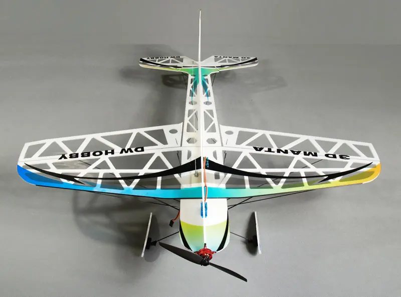 depron manta airplane model 3d 800mm f3a indoor flyer rc in rc rc indoor flyer