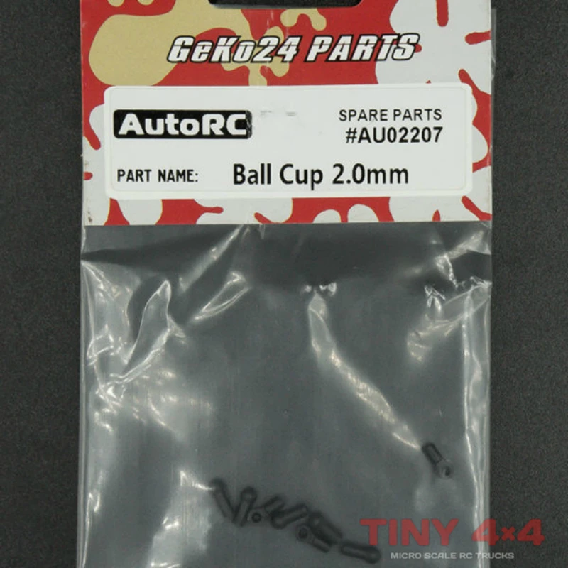 AutoRC Geko 1/24 GK-24 доля часть rc автомобили 2 мм мяч чашки# AU02207