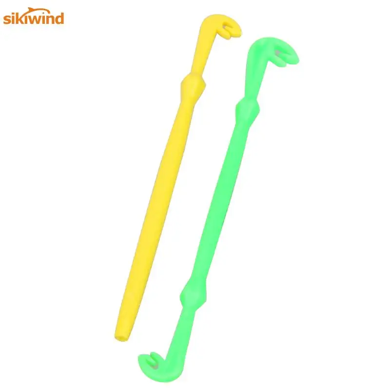 

Sikiwind 2pcs Easy Hook Loop Tyer Disgorger Tool Tie Fast Knot Tying Tool for Fly Fishing Line Tier Kit Fishing Detacher Device