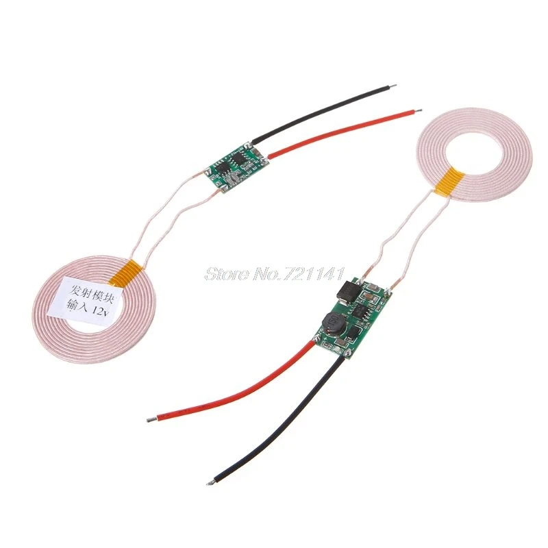 

5V 2A Wireless Charger Module Power Supply Transmitter Receiver Charging Coil Modules