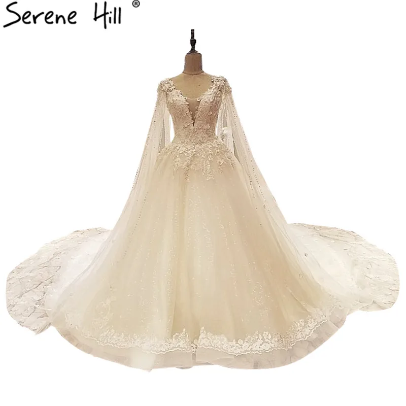 

New Sexy Deep-V White Tulle Wedding Dress Beading Sequined Casamento Long Train Bridal Gowns 2019 Vestido De Noiva Real Picture