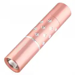 365nm алюминиевый сплав светодиодный УФ Многофункциональный фонарик с поддержкой батареек AA для флуоресцентный детектор ов/детектор денег