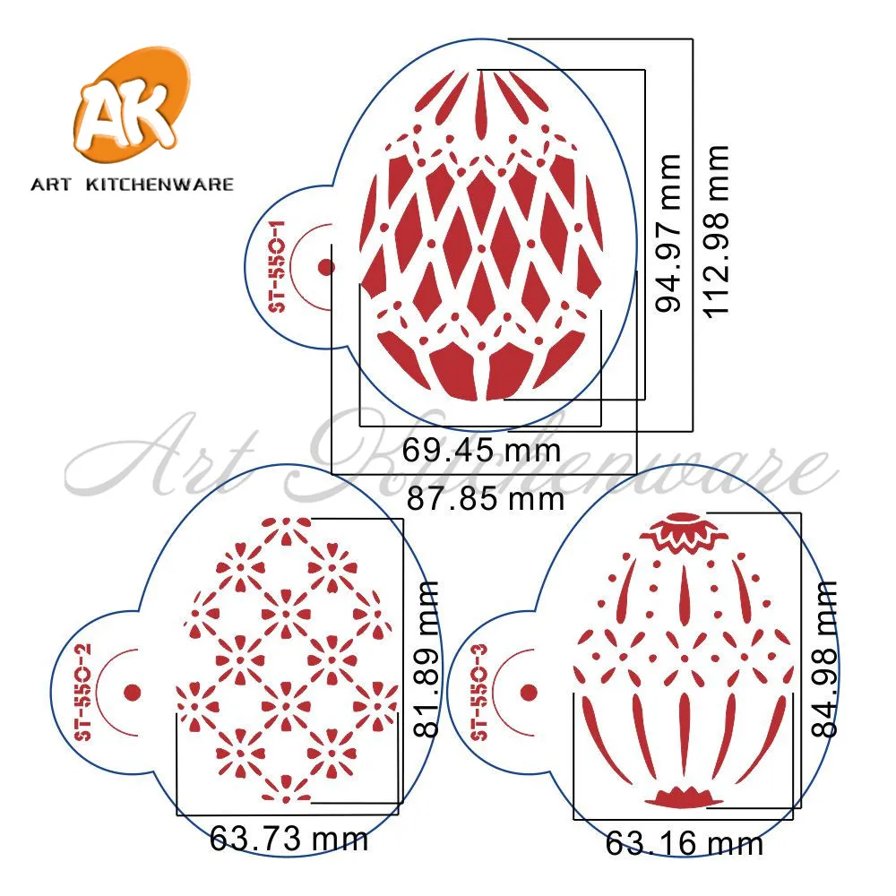 Faberge трафареты для печенья с пасхальными яйцами, инструменты для украшения торта, инструменты для выпечки тортов, принадлежности для тортов, украшения для тортов
