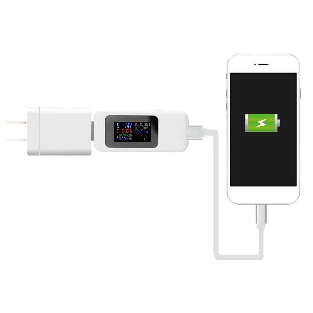 ЖК дисплей USB батарея тестер вольтметр Вольт Напряжение тока доктор зарядное