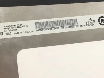 

New B140QAN02.3 14" LED Display LCD Screen Replacement 2560*1440 40pins