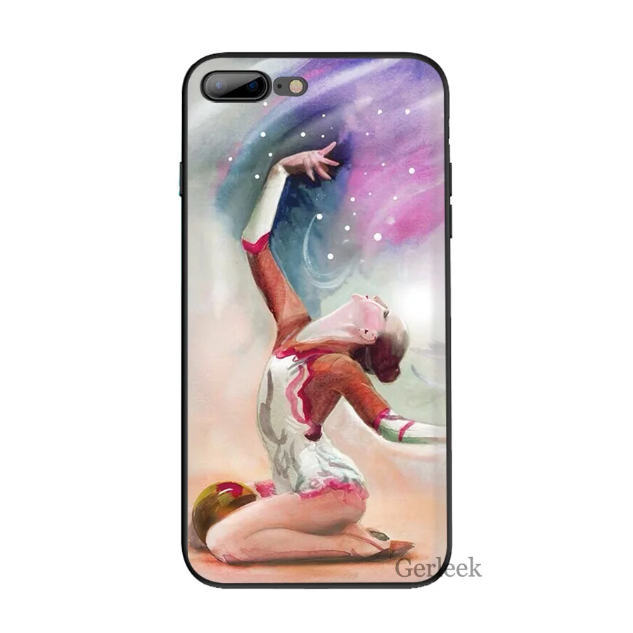Чехол для телефона с рисунком девочек спортивный красочный чехол iPhone 11 Pro Max 6 6S 5 5S