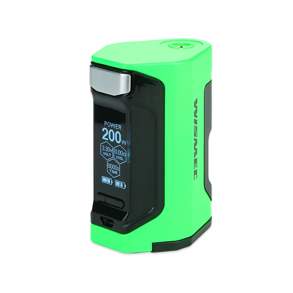 Оригинальный WISMEC Luxotic DF 200 Вт TC бокс мод 7 мл Встроенная многоразовая бутылка и