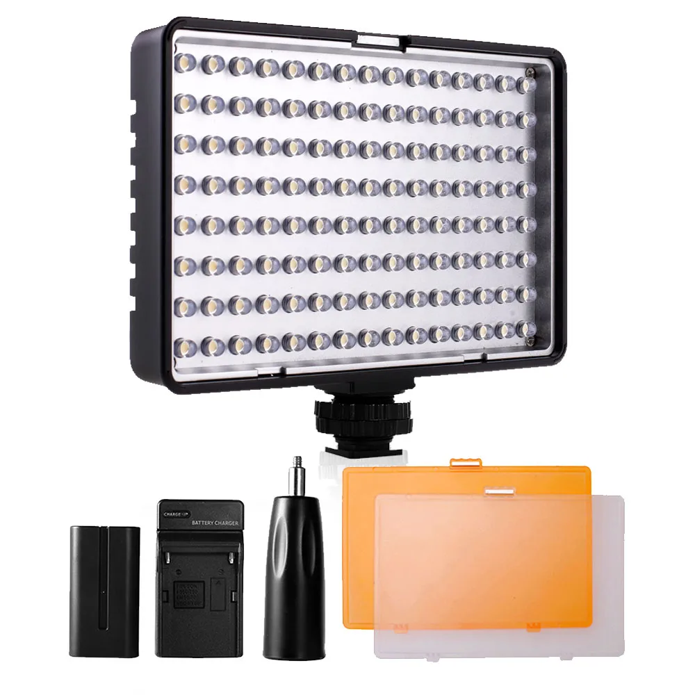 Travor 120 Led Video Licht Op Camera Video Hotshoe Led Lamp Voor Canon Nikon Sony Dv Camcorder Dslr Np F550 Batterij Lader Light On Camera Led Video Lightvideo Light Aliexpress