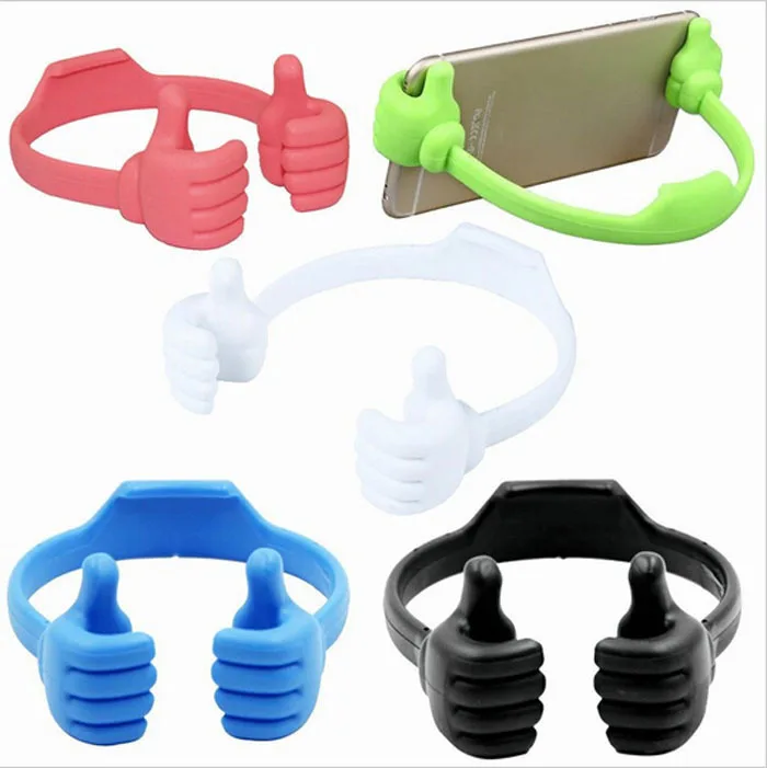 Convenient Two Hands Tablet Holder for iPad,light Silicon