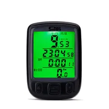 80 шт./лот водонепроницаемый большой экран горный Компьютер Спидометр Одометр Подсветка Секундомер