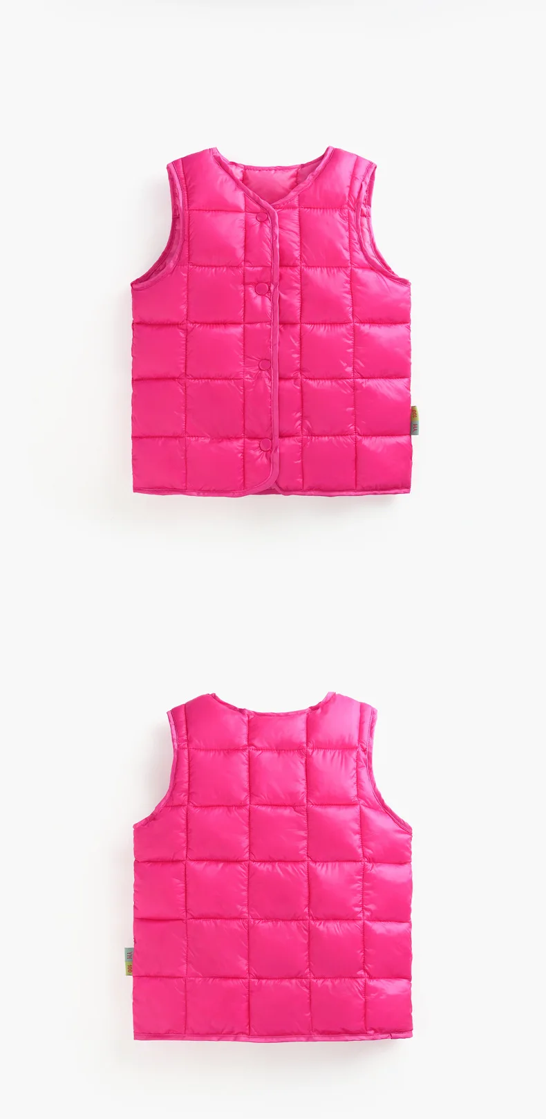 autumn winter little baby girls boys warm vest red black blue green padded boys girls waistcoat kids outerwear jacket coat  2 3 4 5 6 7 8 9 10 years waistcoat boys kids sleeveless jacket for kids  girls winter vest kids vest boys (8)