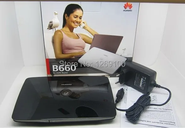 

Huawei B660 HSPA+ WCDMA 900/2100Mhz Wireless Gateway Mobile Router / FWT / FCT gateway,support Data service