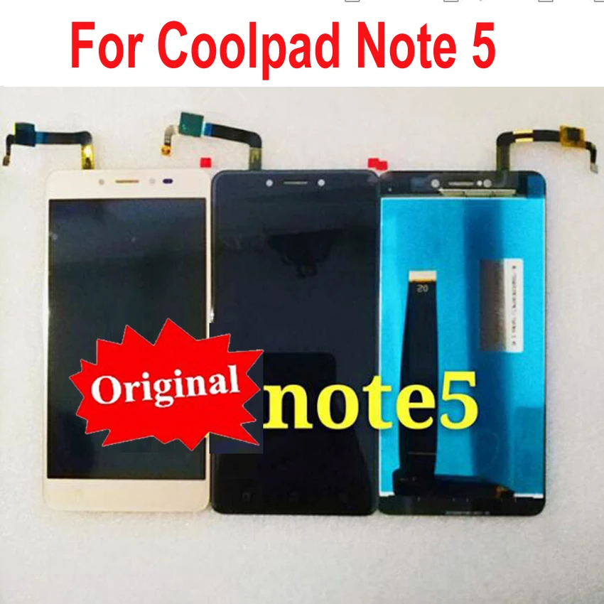 

Original Best Working LCD Display Touch Panel Screen Digitizer Assembly Sensor For Coolpad Note 5 Note5 3600 3600i Phone Parts