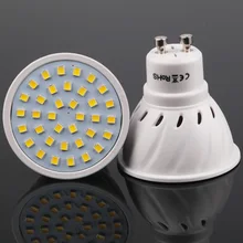 Низкая цена MR16 GU10 4 Вт 36 светодиодный s 220 V Светодиодный лампа с лампочкой Кухня Hotel Бытовая Спальня освещение лампада светодиодный освещение