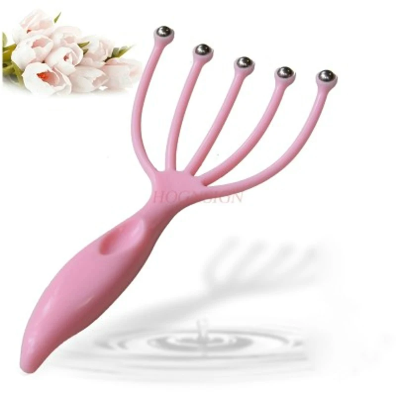 Head Massage Claw Massager Device Meridian Blood Circulation Sleep Scalp Kneading Headache Octopus Care Tool