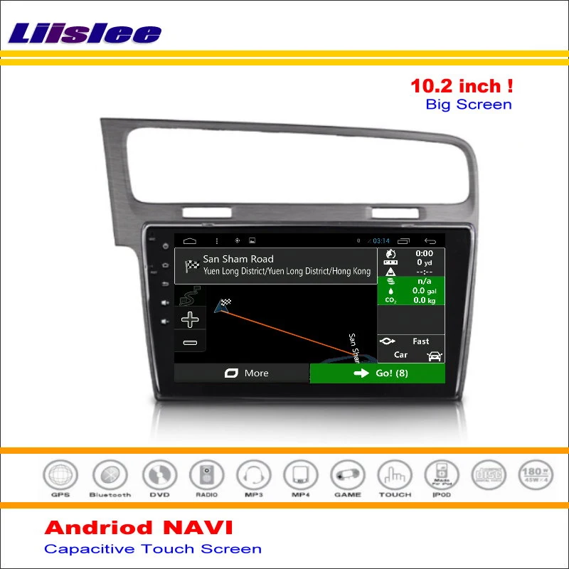 Liislee Car Android GPS Navigation System For Volkswagen VW Golf Mk7 20122016 Radio Stereo