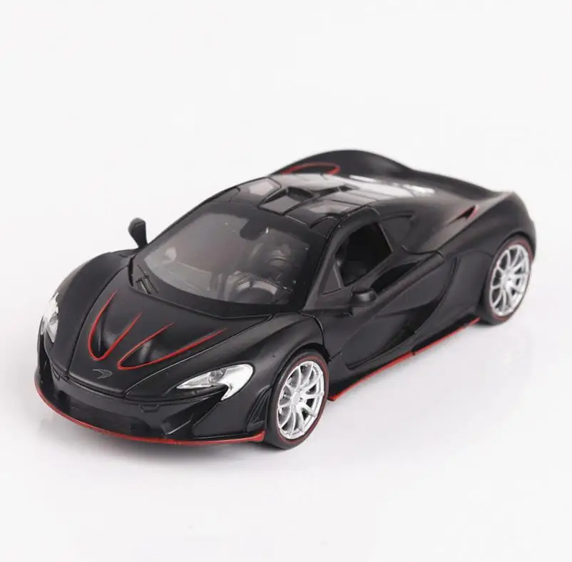1:32 весы Mclaren P1 Металлический Игрушечный Автомобиль с 3 режимами открывания