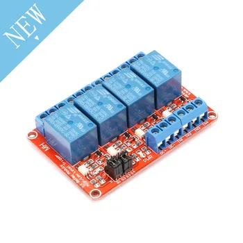 

5V 4 Channel Relay Module With Optocoupler Isolation Supports High and Low Trigger 4 Road Relay