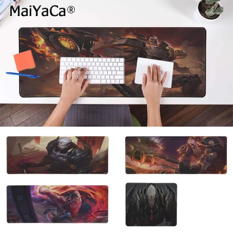 

Maiyaca Your Own Mats DARIUS LEAGUE OF LEGENDS Large Mouse pad PC Computer mat Free Shipping Large Mouse Pad Keyboards Mat