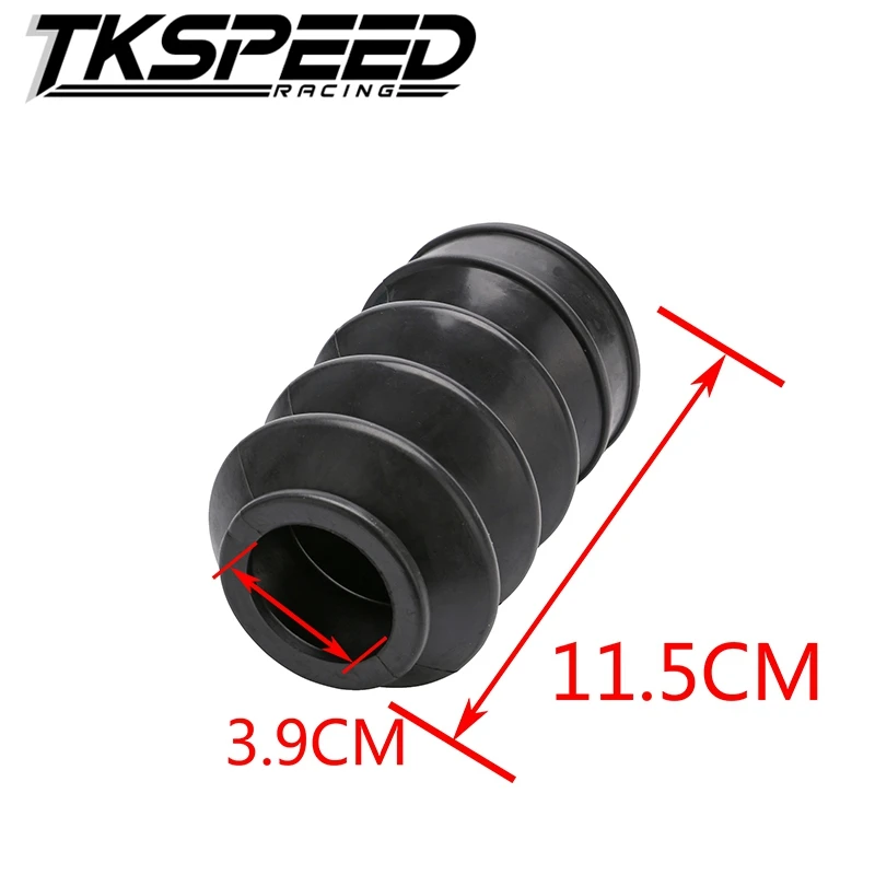 New Motorcycle Black 39mm Front Fork Rubber Covers Gaiters Gators Boots