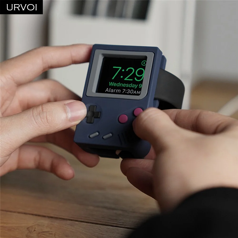 Держатель URVOI для apple watch series 6 SE 5 4 321 подставка watchOS ночная Ремонтный ПК домашняя