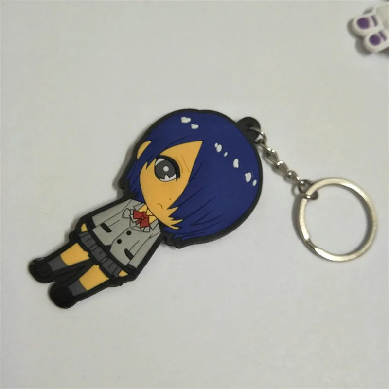 Аниме Tokyo Ghoul ПВХ брелок фигурки игрушки Kaneki Ken Touka Kirishima Shuu Tsukiyama кулоны куклы 10