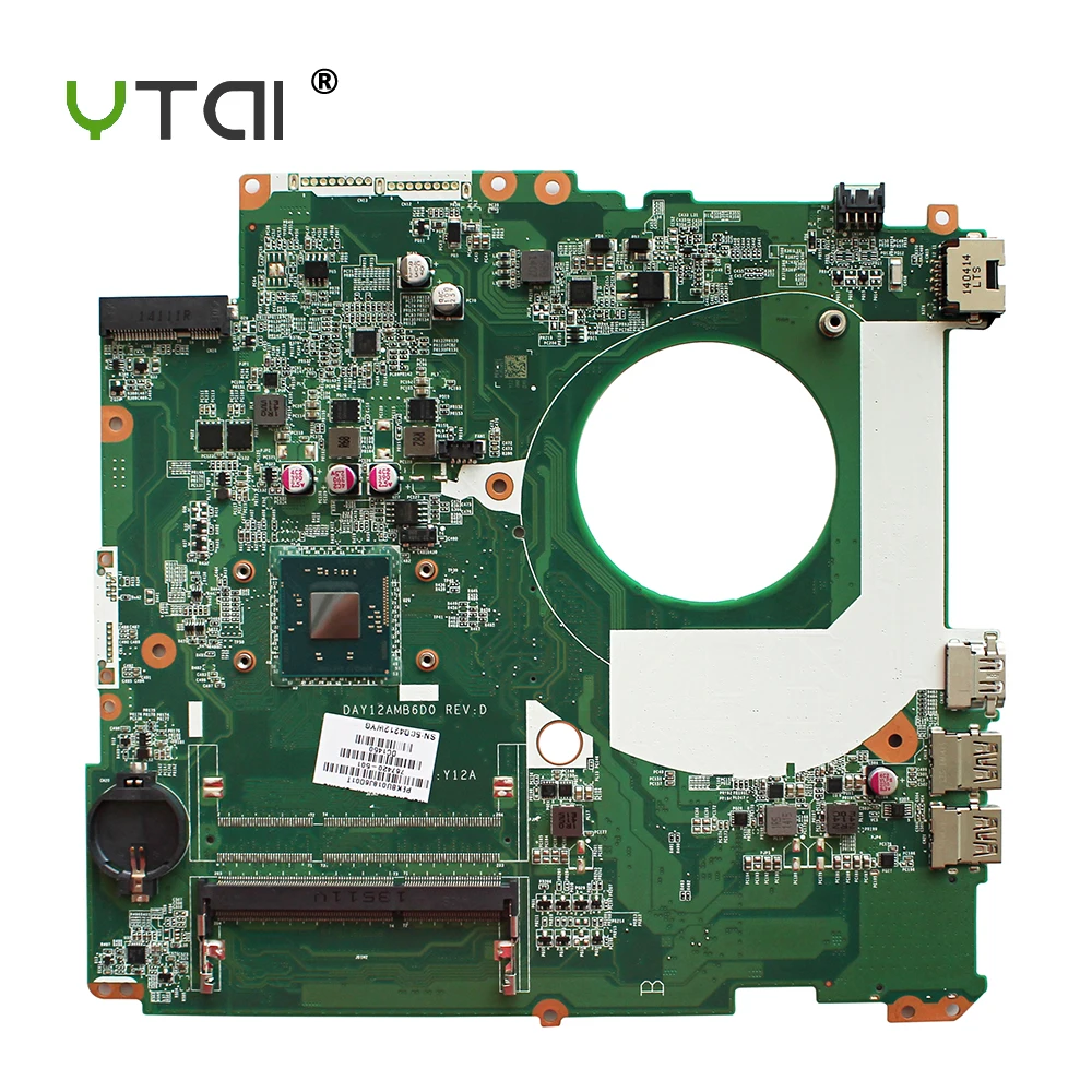 

N2830 CPU for HP Pavilion 17 17-F laptop motherboard N2830 processor SR1W4 DAY12AMB6D0 767420-501 mainboard fully tested