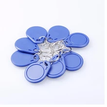 50 шт.) 125 кГц RFID T5577/T5557 перезаписываемый синий ключевые теги бесконтактные перезаписываемые цепи для копировщик электронных ключей