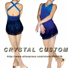 Дети Катание на коньках Платья для женщин для конкурса новые модные брендовые Катание на коньках Платья для женщин дети dr3459