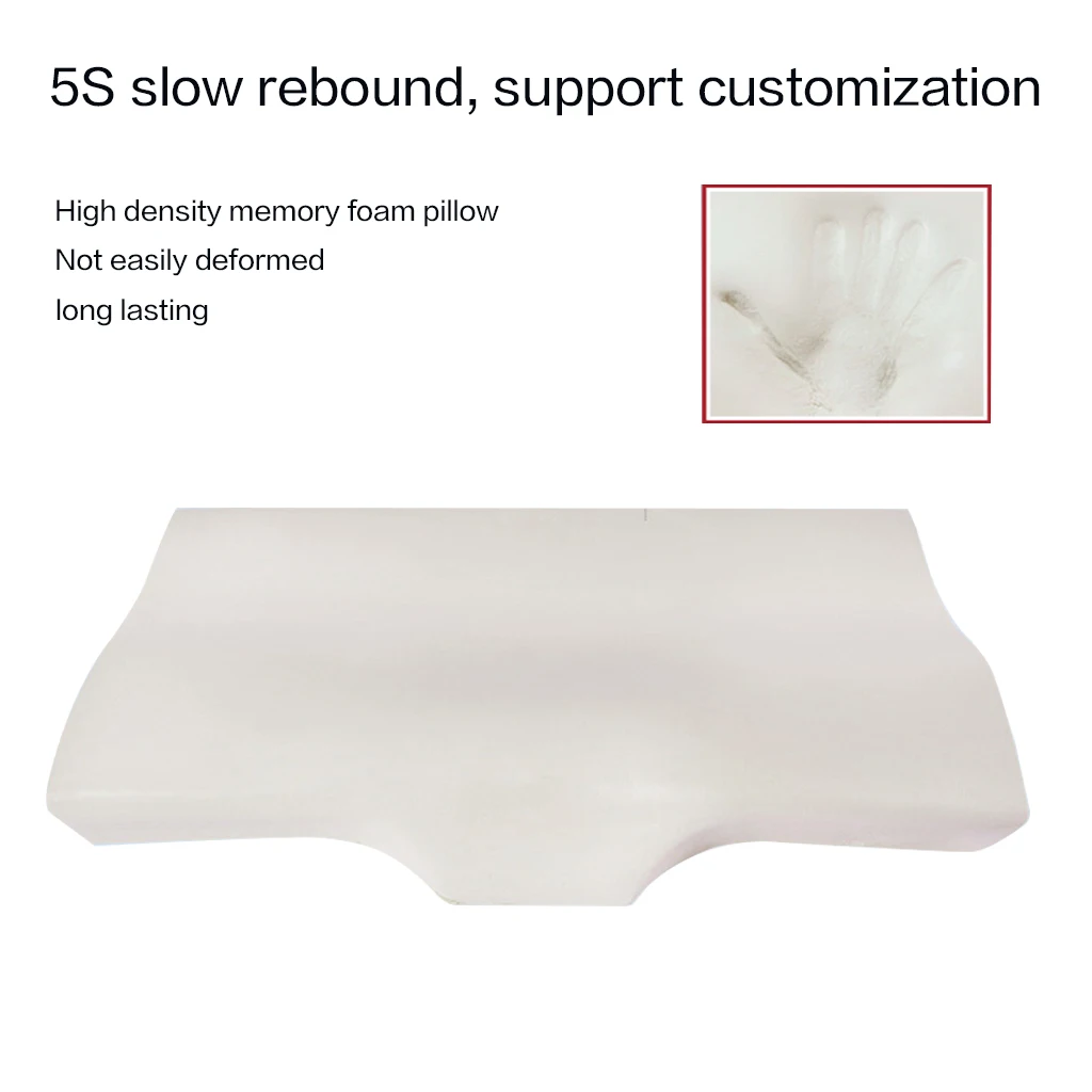 

Bedding Memory Foam Pillow Neck Protection Slow Rebound Memory Foam Pillow Health Cervical Neck Size In 50*30CM Dropshipping