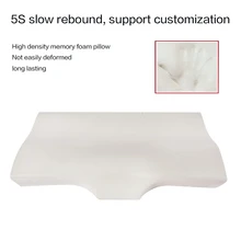 Bedding Memory Foam Pillow Neck Protection Slow Rebound Memory Foam Pillow Health Cervical Neck Size In 50*30CM Dropshipping king size memory foam pocket spring mattress