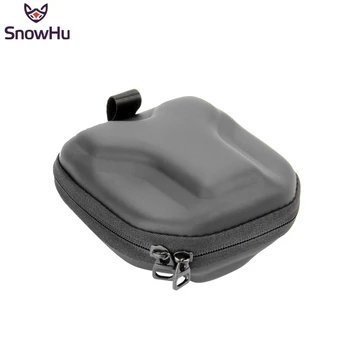 

SnowHu Shockproof EVA Protective Mini Storage Case Action Camera bag For gopro 8/7/6/5/4/3 xiaomi yi 4K SJCAM Sport Camera GP39